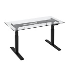 Electric Desk - 2 Leg (Black) *STOCK RUN OUT ONLY $440*